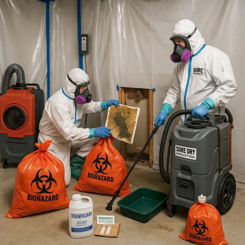 Contaminated Water Handling Protocols process in Ixonia, WI