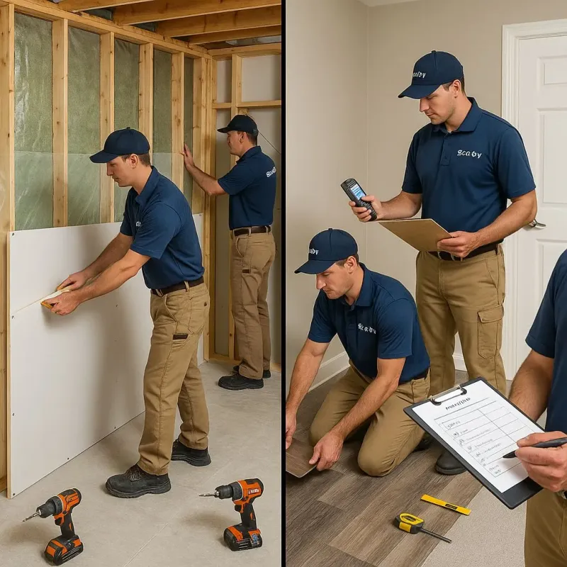 Repairs and Reconstruction process in Ixonia, WI